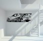 Preview: Fast and Furious Nissan Skyline R34 Wandtattoo